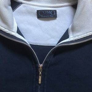 COMO super cute and vintage sweatshirt.